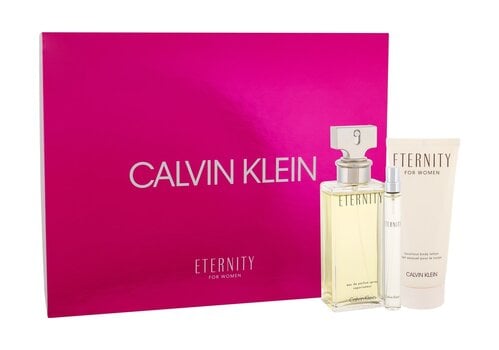Calvin Klein Eternity EDP lahjapakkaus naiselle 100 ml hinta ja tiedot | Naisten hajuvedet | hobbyhall.fi
