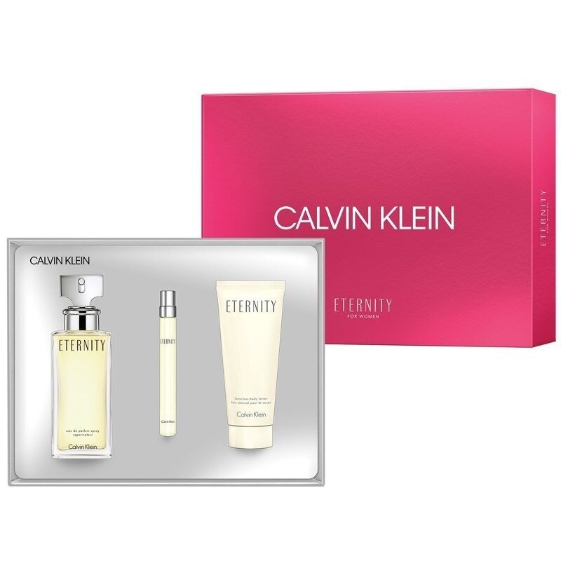 Calvin Klein Eternity EDP lahjapakkaus naiselle 100 ml hinta ja tiedot | Naisten hajuvedet | hobbyhall.fi