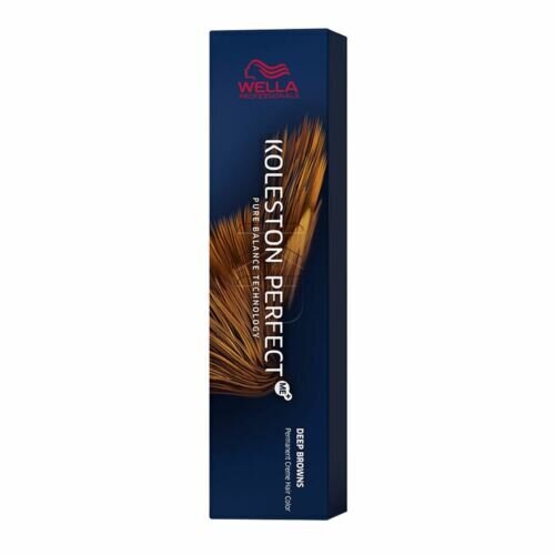 Wella Koleston Perfect Me+ - Deep Browns, 4/77 Medium Brown Brown Intensive hiusväri, 60 ml hinta ja tiedot | Hiusvärit | hobbyhall.fi