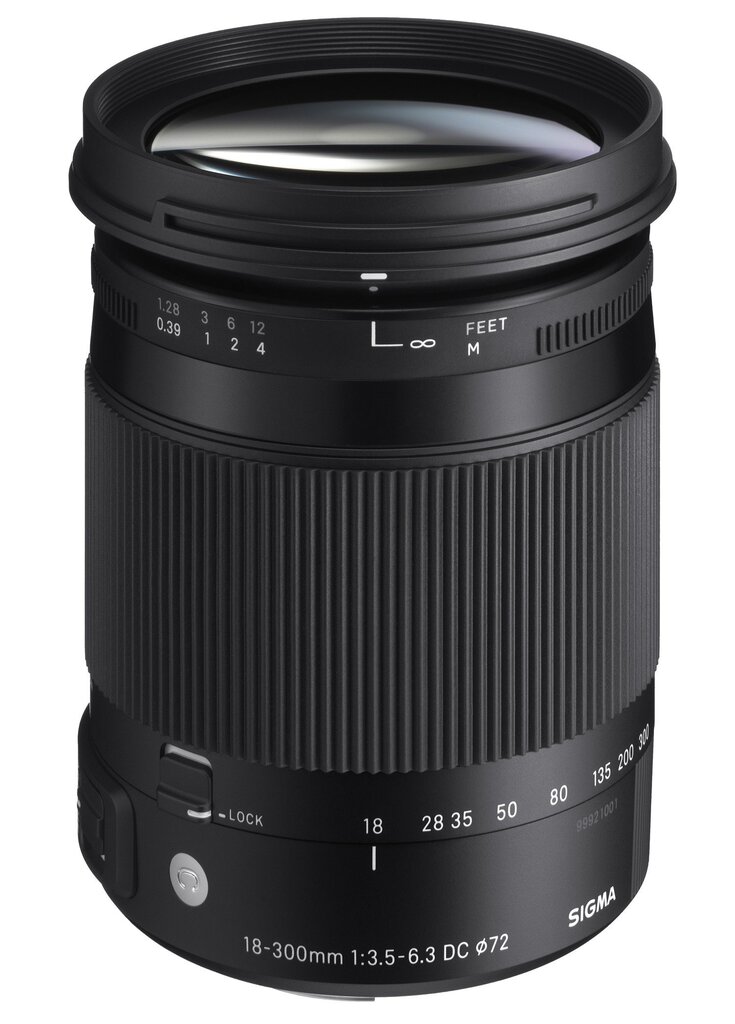 Sigma 18-300mm f/3.5-6.3 DC Macro OS HSM Nykyaikainen linssi Nikon hinta ja tiedot | Objektiivit | hobbyhall.fi