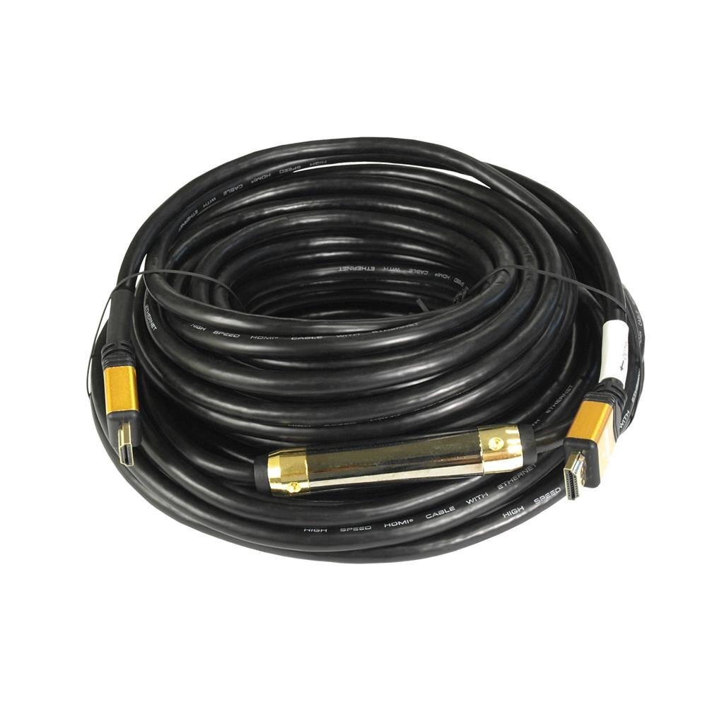 ART-kaapeli HDMI uros /HDMI 1.4 uros 25m ETHERNET oem hinta ja tiedot | Kaapelit ja adapterit | hobbyhall.fi