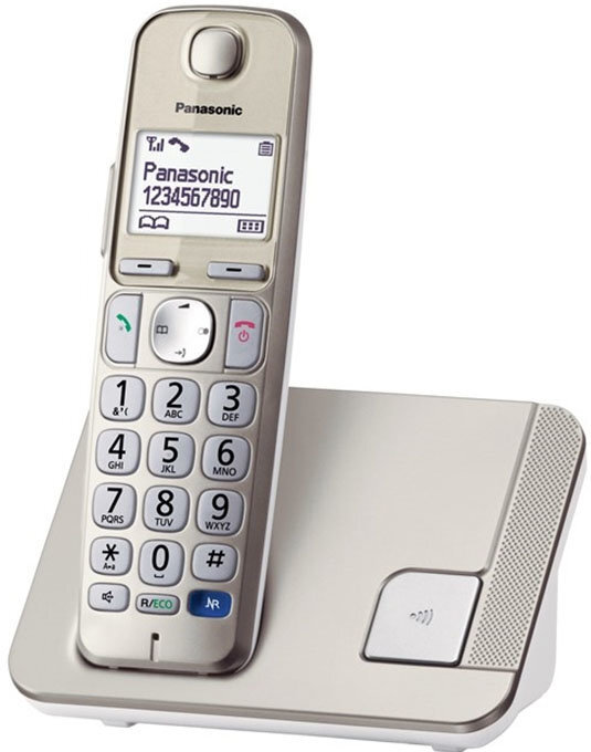 Panasonic KX-TGE210, hopeinen hinta ja tiedot | Lankapuhelimet | hobbyhall.fi