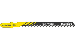 Sahanterä - Metabo Fast Wood, 4,0x75 mm hinta ja tiedot | Käsityökalut | hobbyhall.fi
