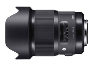 Sigma 20mm f/1.4 DG HSM Art -objektiivi Nikonin valokuvaamiseen hinta ja tiedot | Objektiivit | hobbyhall.fi