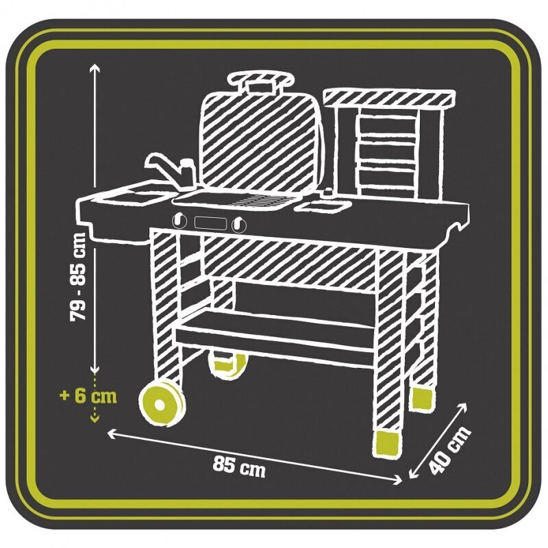 Puutarhakeittiö lapsille Smoby Garden Kitchen hinta ja tiedot | Tyttöjen lelut | hobbyhall.fi