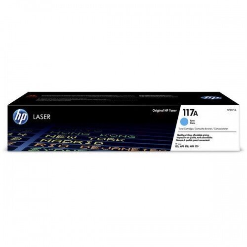 HP 117A Cyan Laser Toner Cartridge hinta ja tiedot | Laserkasetit | hobbyhall.fi