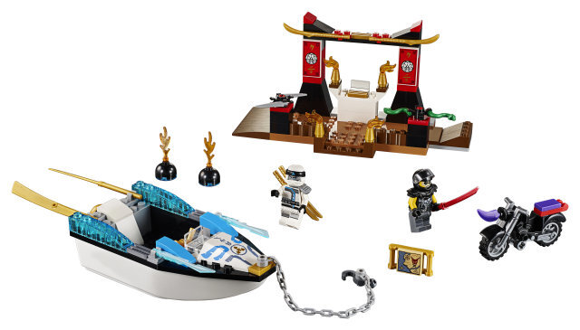 10755 LEGO® JUNIORS Zane Ninja Ship Catch hinta ja tiedot | LEGOT ja rakennuslelut | hobbyhall.fi