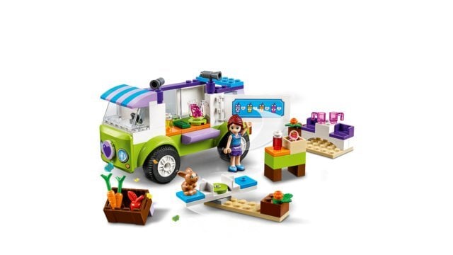 10749 LEGO® JUNIORIT Mia Luomuruokamarkkinat hinta ja tiedot | LEGOT ja rakennuslelut | hobbyhall.fi