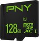 Muistikortti Micro-SD 128GB PNY High Perf. hinta ja tiedot | Kameran muistikortit | hobbyhall.fi