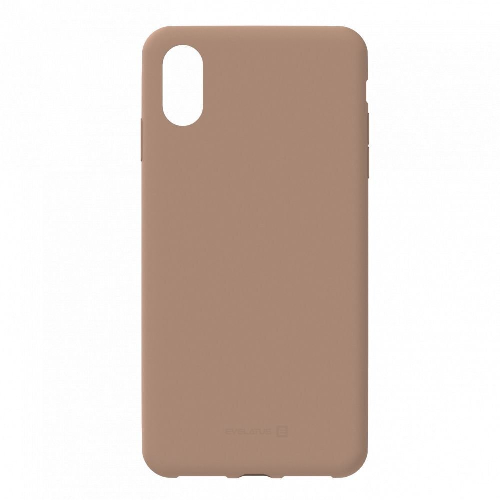 -Takakuoret Apple iPhone Xs MAX Silicone Case Pink Sand. hinta ja tiedot | Puhelimen kuoret ja kotelot | hobbyhall.fi