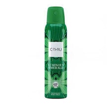 Suihkutettava deodorantti Sarantis C-Thru Luminous Emerald 48h 150 ml hinta ja tiedot | C-Thru Hajuvedet ja kosmetiikka | hobbyhall.fi