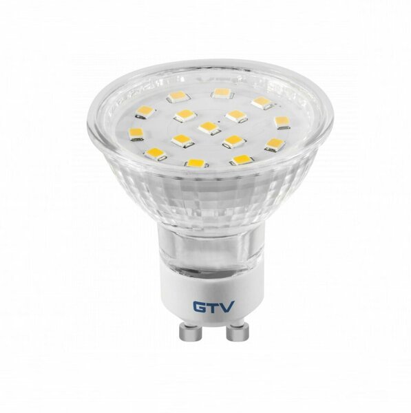 GTV LED-lamppu GU10, 4 W, 230 V, 6400 K, 340 lm, 120°