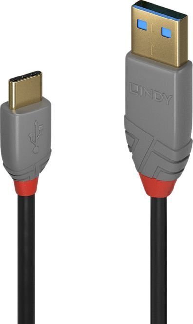 Lindy USB-A - USB-C 3 m 36888 hinta ja tiedot | Puhelinkaapelit | hobbyhall.fi