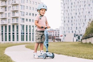 ScootAndRide Steel -pyöräilykypärä, lapselle, koot: XXS - S, sininen hinta ja tiedot | Kypärät | hobbyhall.fi