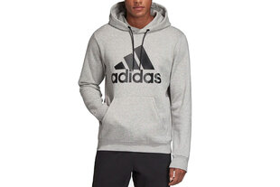 Miesten collegepaita Adidas Must Haves Badge of Sport Fleece Pullover DT9946, harmaa, harmaa hinta ja tiedot | Miesten puserot ja hupparit | hobbyhall.fi