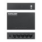 Ethernet-kytkin Intellinet 5x 10/100Mbps RJ45 metallirunko hinta ja tiedot | Verkkokytkimet | hobbyhall.fi