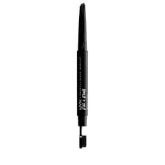 Kulmakarvakynä Nyx Fill & Fluff eyebrow pomade pencil, Brunette, 0,2 g hinta ja tiedot | NYX Meikit | hobbyhall.fi