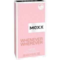 Mexx Whenever Wherever Women EDT naiselle 50 ml hinta ja tiedot | Mexx Hajuvedet ja kosmetiikka | hobbyhall.fi