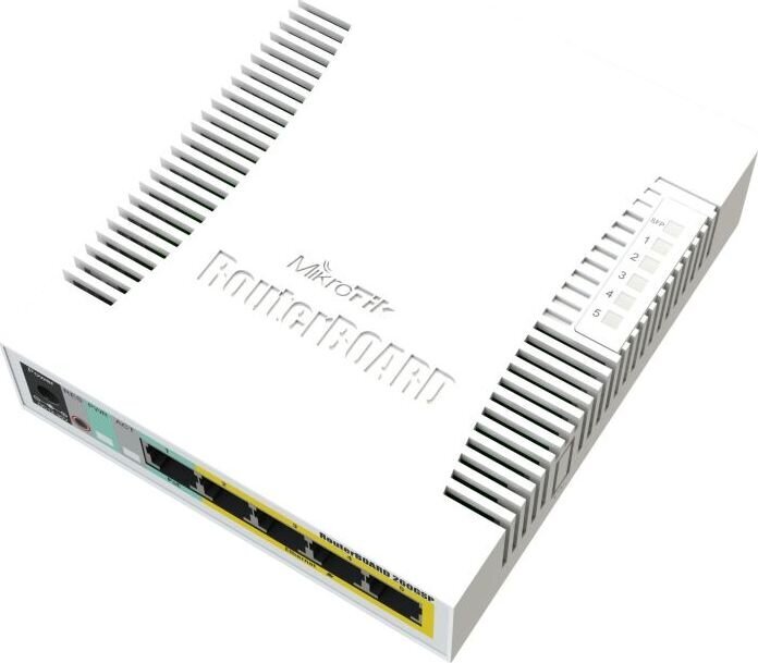 MikroTik MT CSS106-1G-4P-1S hinta ja tiedot | Verkkokytkimet | hobbyhall.fi