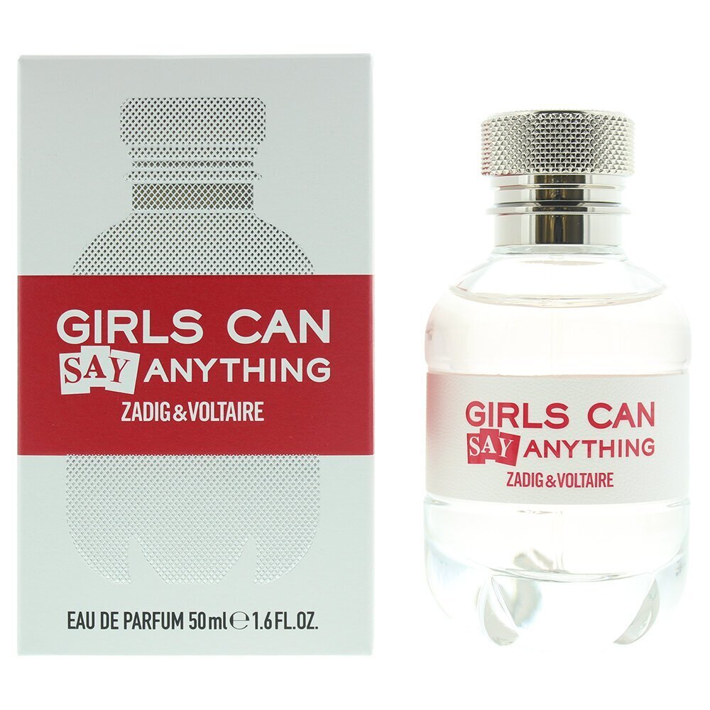 Zadig & Voltaire Girls Can Say Anything EDP naiselle 50 ml hinta ja tiedot | Naisten hajuvedet | hobbyhall.fi