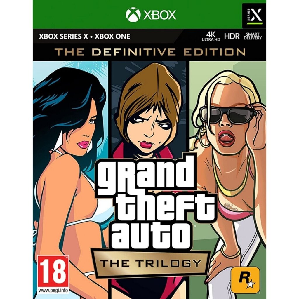 GTA The Trilogy Definitive Edition Xbox One | Series X hinta ja tiedot | Tietokone- ja konsolipelit | hobbyhall.fi