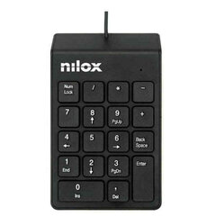 Nilox NXKN0001 -näppäimistö, musta hinta ja tiedot | Näppäimistöt | hobbyhall.fi