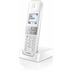 Philips D4701W, valkoinen hinta ja tiedot | Lankapuhelimet | hobbyhall.fi