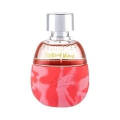 Hollister Festival Vibes EDP naiselle 100 ml hinta ja tiedot | Hollister California Hajuvedet ja kosmetiikka | hobbyhall.fi