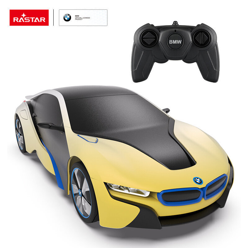 Radio-ohjattu malliauto BWM i8-UV Rastar 1:24, 48400-4 hinta ja tiedot | Poikien lelut | hobbyhall.fi