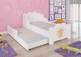 Lasten sänky Ximena II Bears 160x80cm + Patja hinta ja tiedot | ADRK Furniture Lastenhuoneen kalusteet | hobbyhall.fi