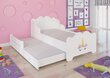 Lasten sänky Ximena II Unicorn 160x80cm + Patja hinta ja tiedot | Lastensängyt | hobbyhall.fi