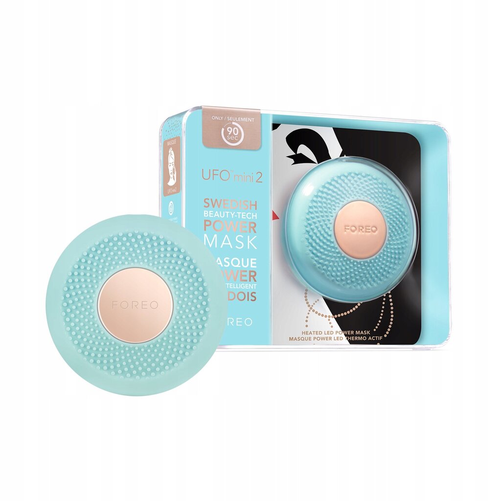 Foreo Ufo 2 Mini Power Mask & Light Therapy, Mint hinta ja tiedot | Kasvojenhoitolaitteet | hobbyhall.fi