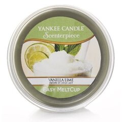 Yankee Candle Vanilla Lime Scenterpiece Easy MeltCup -tuoksulamppu, 61.0 g hinta ja tiedot | Kynttilät ja kynttilänjalat | hobbyhall.fi