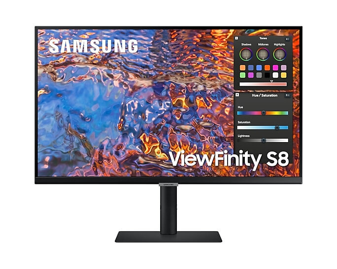 Samsung 27" 4K Ultra HD IPS Monitor LS27B800PXUXEN hinta ja tiedot | Näytöt | hobbyhall.fi