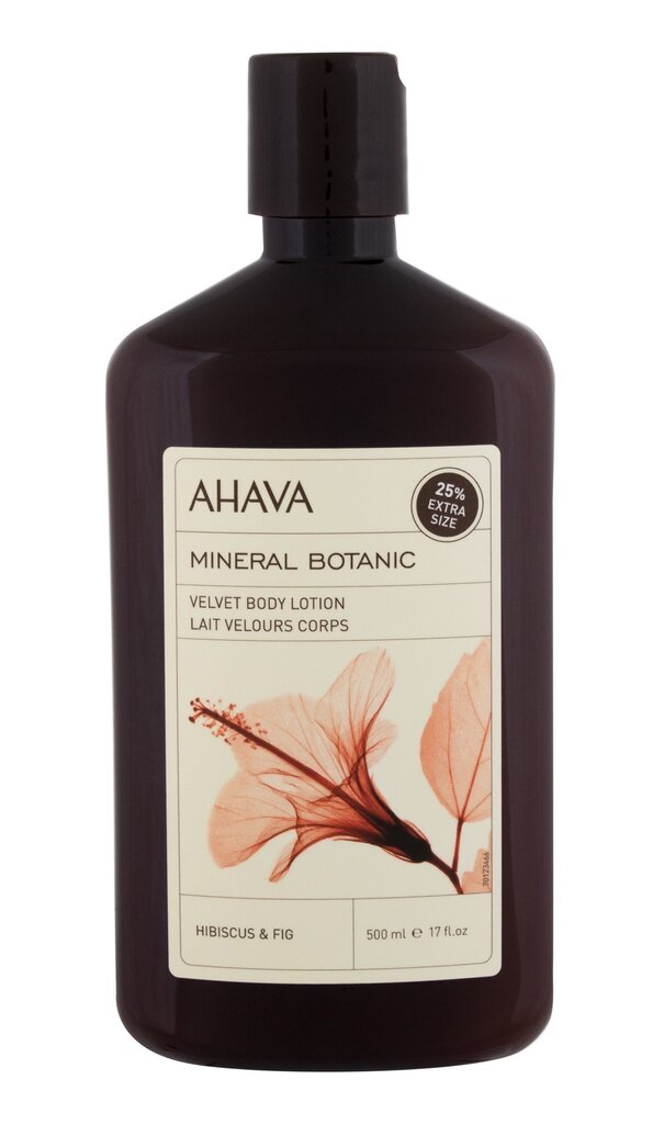 Mineral Botanic Velvet -vartalovoide Ahava, 500 ml hinta ja tiedot | Vartalovoiteet ja -emulsiot | hobbyhall.fi