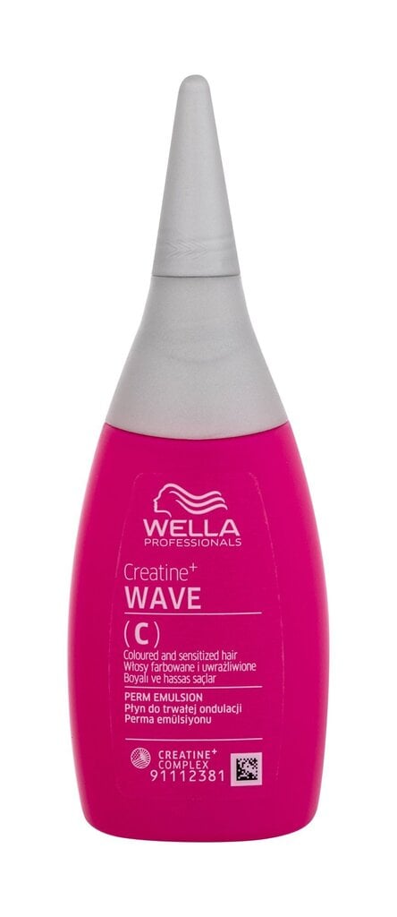 Wella Professionals Creatine+ Wave kiharanmuodostustuote, 75 ml hinta ja tiedot | Kampaamotuotteet | hobbyhall.fi