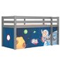 Pino TX80080 verho Space 90x200 cm hinta ja tiedot | Lastensängyt | hobbyhall.fi