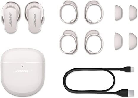 Bose QuietComfort Earbuds II Soapstone 870730-0020 hinta ja tiedot | Kuulokkeet | hobbyhall.fi