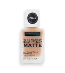 Meikkivoide Revolution Relove Super Matte Foundation, F10.5, 24 m hinta ja tiedot | Meikkivoiteet ja puuterit | hobbyhall.fi