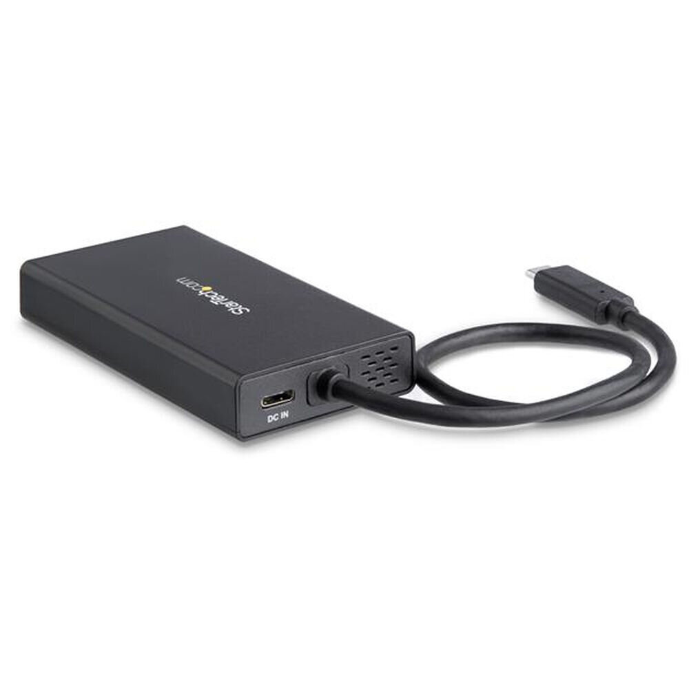 Startech DKT30CHPD 3-väyläinen USB-keskitinasema hinta ja tiedot | Adapterit | hobbyhall.fi