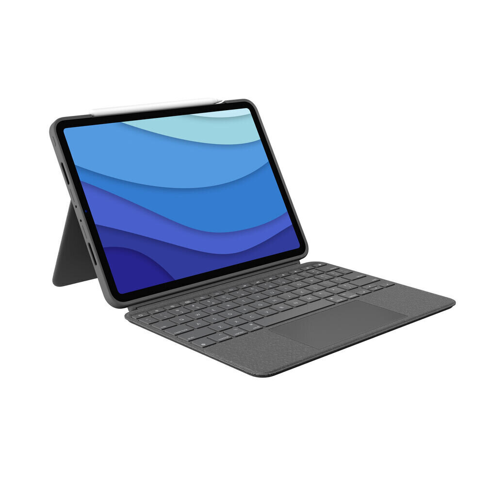 Logitech Combo Touch iPad 11" hinta ja tiedot | Tablettien kotelot ja muut tarvikkeet | hobbyhall.fi