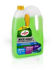 Kesäinen tuulilasinpesuneste Turtle Wax MaxPower -2 ° C 4l hinta ja tiedot | Lasinpesunesteet ja jäähdytysnesteet | hobbyhall.fi