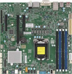 Supermicro X11SCZ-Q Intel Q370 LGA 1151 (Socket H4) micro ATX hinta ja tiedot | SuperMicro Tietokoneet ja pelaaminen | hobbyhall.fi