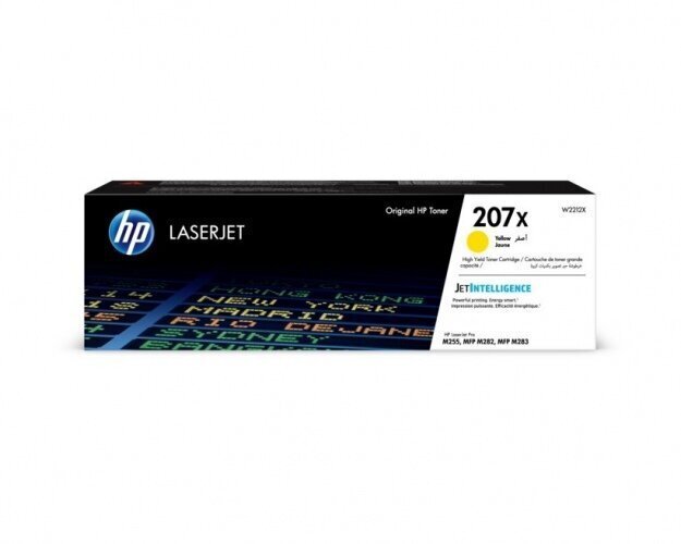 HP 207X Yellow LaserJet Toner Cartridge hinta ja tiedot | Laserkasetit | hobbyhall.fi