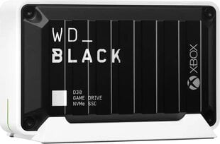 Western Digital WD_BLACK D30 2000 GB Musta, valkoinen hinta ja tiedot | Ulkoiset kovalevyt | hobbyhall.fi