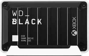 Western Digital WD_BLACK D30 2000 GB Musta, valkoinen hinta ja tiedot | Ulkoiset kovalevyt | hobbyhall.fi