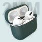 Apple AirPods 3 pehmeä silikoninen kuulokekotelo + pidike, musta, kotelo D hinta ja tiedot | Kuulokkeiden tarvikkeet | hobbyhall.fi