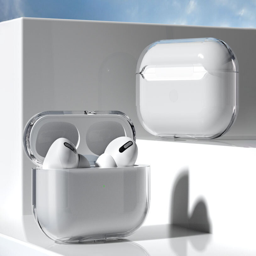 Apple AirPods 3 vahva läpinäkyvä kuulokekotelo, kotelo A hinta ja tiedot | Kuulokkeet | hobbyhall.fi