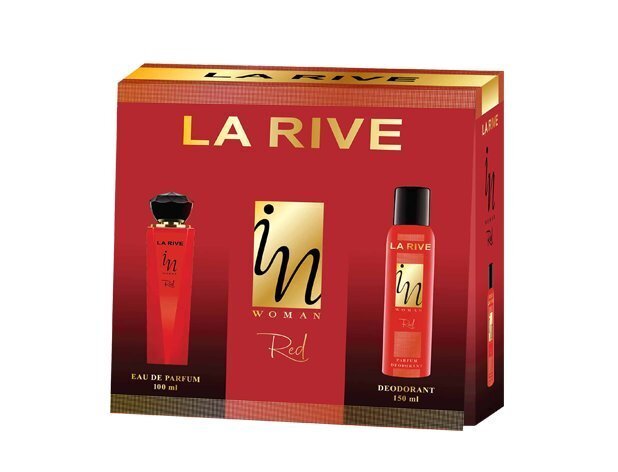 La Rive sarja Woman Redissä: EDP 100 ml + deodorantti 150 ml hinta ja tiedot | Naisten hajuvedet | hobbyhall.fi