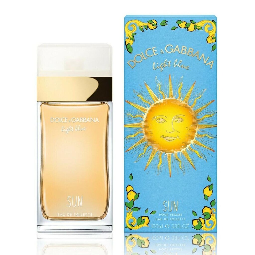 Hajuvesi Dolce & Gabbana Light Blue Sun EDT naisille 100 ml hinta ja tiedot | Naisten hajuvedet | hobbyhall.fi